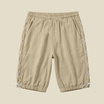 Men's Shorts Relaxed Fit Lace-Up Side