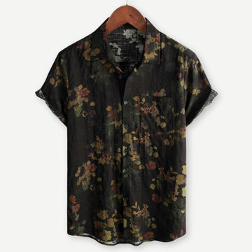 Men's Floral Shirt Relaxed Fit