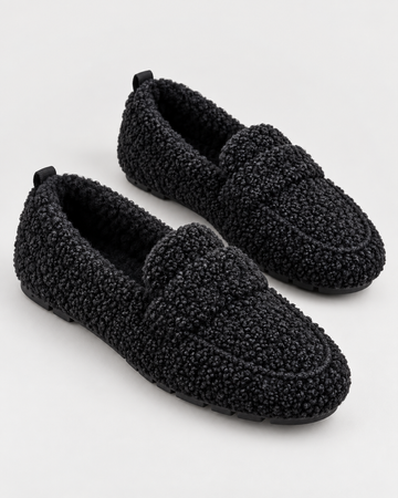 Women's Sherpa Moccasin Slippers