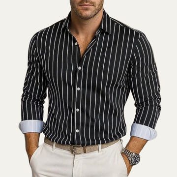 Men's Striped Shirt Slim Fit