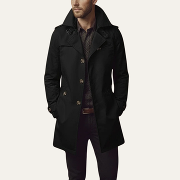 Men's Pea Coat Double Breasted