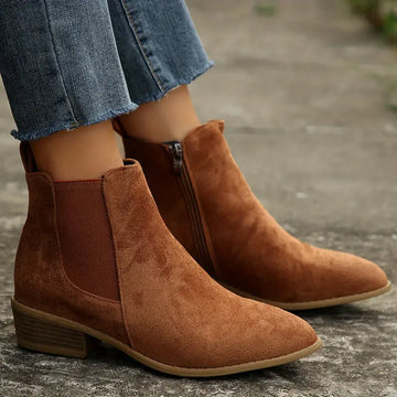 Women's Suede Ankle Boots