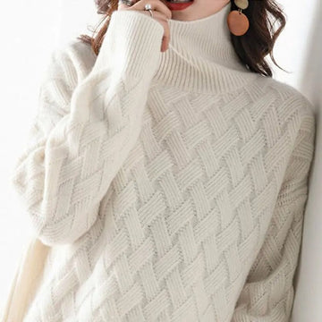 Women's Turtleneck Sweater Oversized