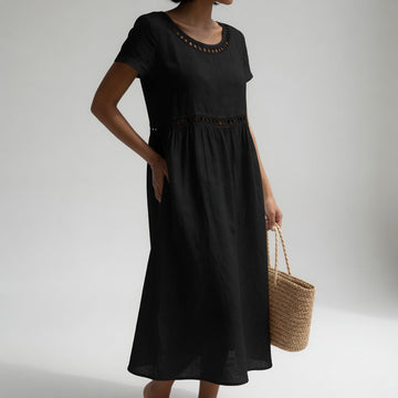 Women's Midi Dress Empire Waist