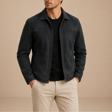 Men's Suede Jacket Regular Fit
