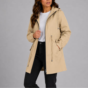 Women's Waterproof Raincoat Hooded