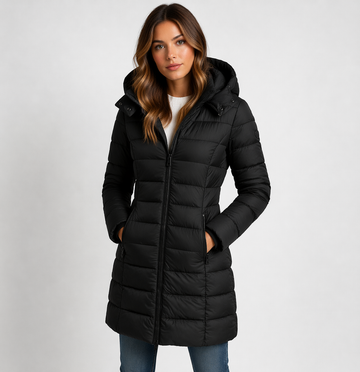 Women's Puffer Jacket Hooded