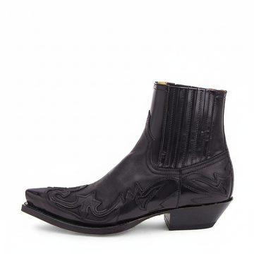 Women's Leather Ankle Boots Western