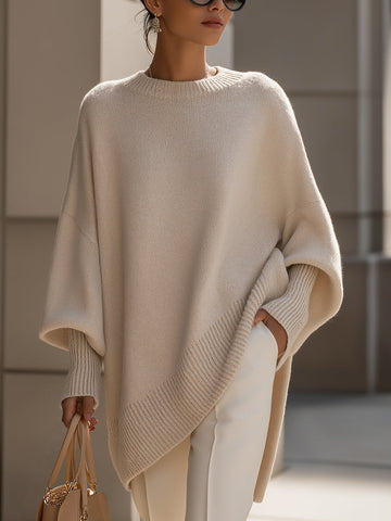 Women's Knit Sweater Oversized
