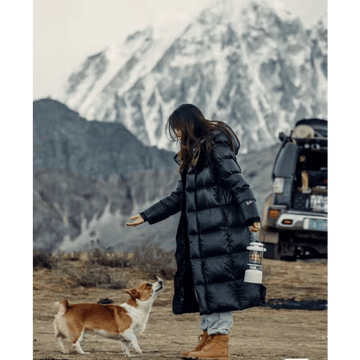 Women's Hooded Puffer Jacket Oversized