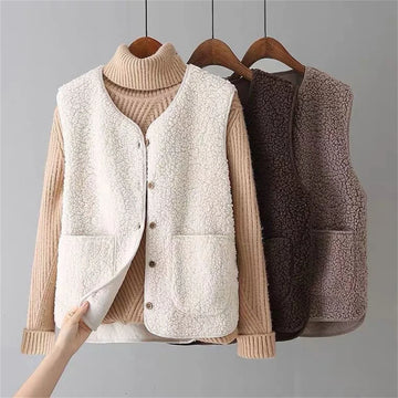 Women's Shearling Vest