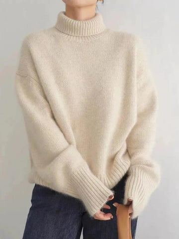 Women's Knit Sweater Relaxed Fit