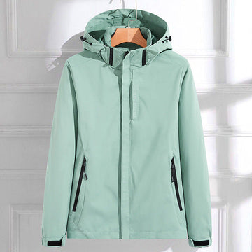 Women's Waterproof Windbreaker Hooded