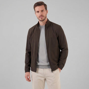 Men's Mock Bomber Jacket