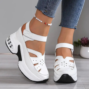 Women's Orthopedic Platform Sandals Closed Toe