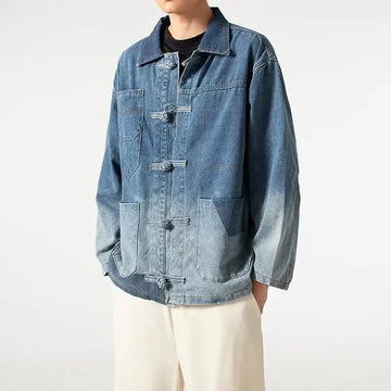 Men's Denim Jacket Oversized