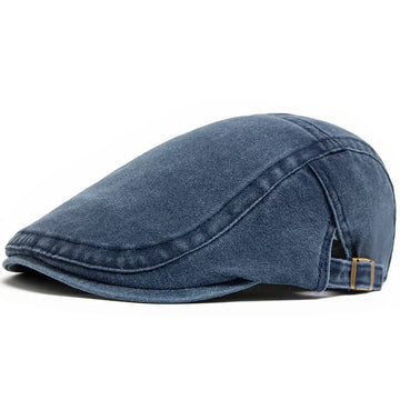 Men's Cotton Flat Cap