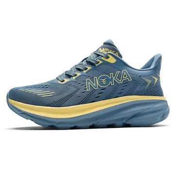 Men Mesh Athletic Sneakers - Lace-Up - Chunky Sole - Logo Detail