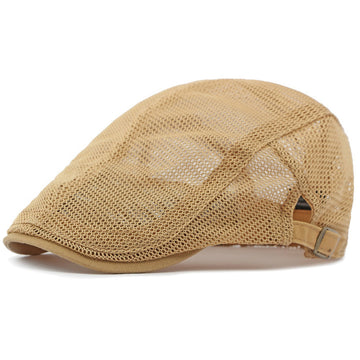 Men's Mesh Flat Cap