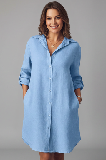 Women's Shirt Dress Relaxed Fit