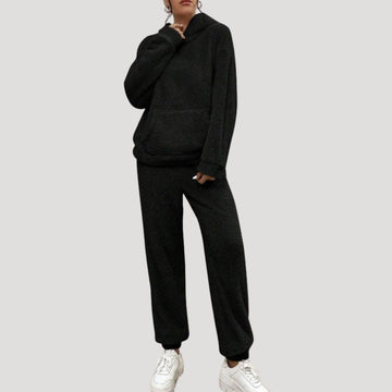 Women's Sherpa Two-Piece Set Oversized