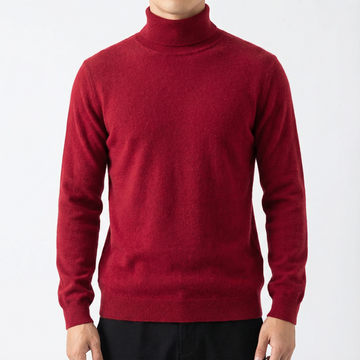 Men's Cashmere Sweater Turtleneck