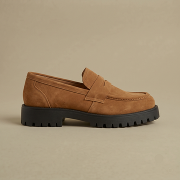 Mocassins classiques à semelle épaisse pour femme – Confort à enfiler pour une élégance quotidienne