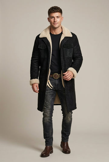 Men's Color Block Jacket Retro Multi-Pocket