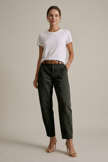 Women's High-Waist Trousers Tapered Fit