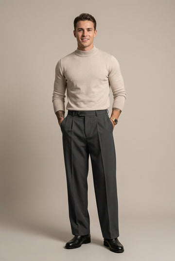 Men's Wide Leg Trousers