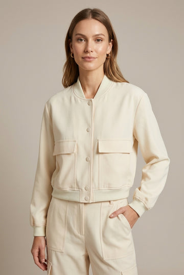 Women's Bomber Jacket Relaxed Fit