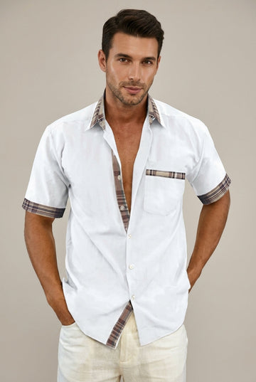 Men’s Tailored Short Sleeve Summer Shirt