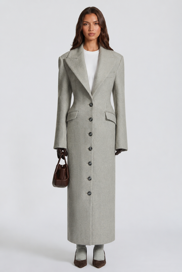 Women's Wool Coat Belted