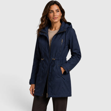 Women's Parka Hooded Drawstring