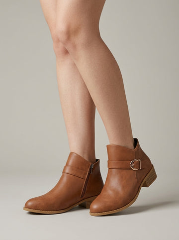Women's Ankle Boots Block Heel