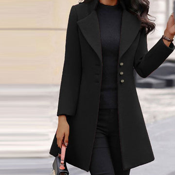 Women's Wool Overcoat Tailored