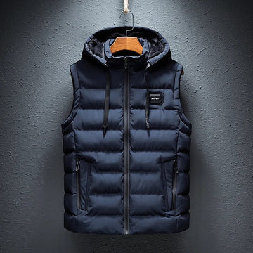 Men's Puffer Vest Hooded